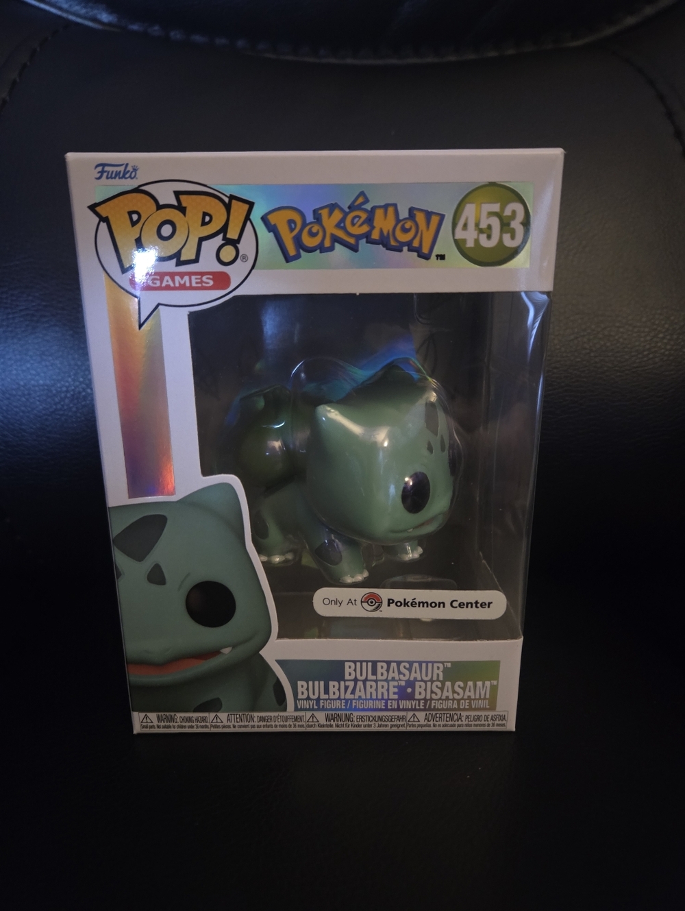 Funko Pop! Bulbasaur Pokemon Center Exclusive Figure